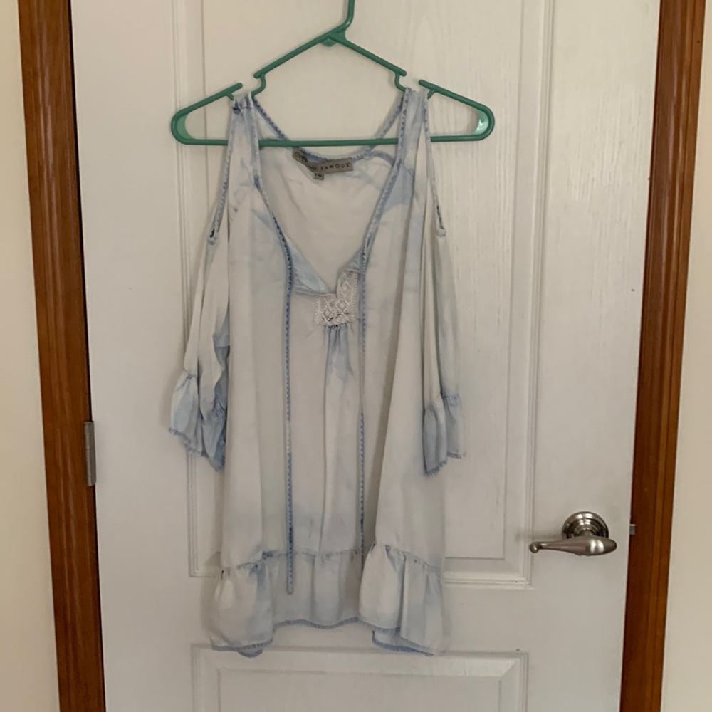 Cold shoulder top